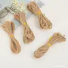 Cuerda de Yute Algodón Hecha a Mano para Navidad 5 Metros/10 Metros/20 Metros Transfronterizo Estilo Nuevo Etiqueta Colgante Cuerda para Colgar Accesorios Textiles Ropa
