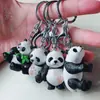4 Colgantes de bolso de panda lindos accesorios llavero de moda colgante regalo souvenir de panda fábrica al por mayor
