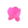 Soporte de silicona para huevo de belleza de fábrica de Qingdao soporte de silicona para cepillo soporte para huevo para polvo de maquillaje al por mayor estante de almacenamiento para huevo de belleza