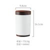 Fabricante de Pote de Armazenamento Minimalista Pote de Armazenamento Cerâmico Feito Sob Medida com Tampa, Pote de Armazenamento de Cor Sólida, Caixa de Manteiga para Cozinha, Personalizável com Logo, Selado