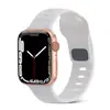 Adequado para Pulseira Apple Watch Iwatch9 Fivela Quadrada Silicone Cor Sólida Pulseira de Relógio Pulseira Apple Watch Ultra2