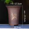 Maceta para Orquídeas de Arena Morada Maceta para Orquídeas de Arena Morada Yixing Maceta de Cerámica para Orquídeas con Plato Paquete de Mayorista Daño
