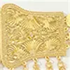 Adorno de Cintura de Estilo Étnico Nuevo Transfronterizo Cadena de Cintura Grande con Colgante de Moneda Adorno de Cintura con Borla Geométrica Cadena para el Ombligo Cadena Corporal