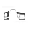 Adequado para 06-11 Honda Civic oitava geração adesivos decorativos para painel de instrumentos em fibra de carbono acessórios de modificação interior
