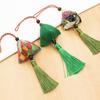 Wang ZhengZongzi Triangular Sachet de Ajenjo Colgante Pequeño Regalo Hanfu Sachet Decorativo Regalo del Festival de Medio Otoño