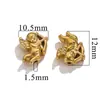 Acero inoxidable chapado en oro de 18k pequeño colgante de joyería proceso de galvanoplastia hecho a mano DIY pulsera collar colgante de joyería venta al por mayor