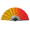 Abanico de Tai Chi del Mismo Estilo de Wang Xiaopo, Abanico Sonoro, Abanico de Kung Fu Tricolor, Abanico de Baile Doble Cara Alma China, Abanico Degradado