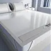 Conjunto de Três Peças de Tapete Gelado de Seda de Gelo de Verão Classe A para Uso Doméstico, Tapete Dobrável com Ar Condicionado, Tapete Macio Lavável, Tapete Duplo de Seda de Gelo