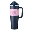 Taza de Fruta Owala de Acero Inoxidable 304 Transfronteriza 40oz Gran Capacidad Asa Taza de Hielo Portátil para Coche Taza de Coche