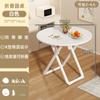 Mesa plegable para comedor, hogar, apartamento pequeño, mesa redonda sencilla, mesa cuadrada para comedor de balcón, mesa y silla portátil combinadas