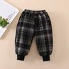 Pantalones de Forro Polar Jingqi para Bebé Otoño e Invierno 2024 Nuevos Pantalones Gruesos de Invierno para Niños y Niñas Pantalones Cálidos de Algodón para Bebé