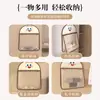 Bolsa de Almacenamiento para Colgar en la Pared para Artículos Varios, Bolsa de Red de Almacenamiento Colgante, Bolsa de Almacenamiento para Ropa Interior, Para Colgar Detrás de la Puerta del Armario para Ropa Interior y Calcetines
