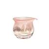 Vidrio de Color Taza Pública para Carretera Té Mar Gongfu Juego de Té Servidor de Té Esterilla de Té para el Hogar Taza Pública Vajilla de Vidrio Creativa Hecha a Mano
