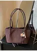 Bolsa Transfronteiriça de Camurça Feminina Grande Capacidade Nova Outono e Inverno 2025 Bolsa de Ombro Casual Bolsa Tote para o Trabalho