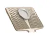 Esterilla de silicona escurridora para encimeras de cocina, esterilla de almacenamiento para cuencos y platos, esterilla doméstica antideslizante resistente al calor, escurridor de platos resistente a altas temperaturas
