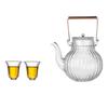 Tetera de Vidrio al Estilo de la Dinastía Song, Tetera de Concubina Imperial, Recipiente para Preparar Té, Juego de Té Especializado, Resistente a Altas Temperaturas, Retro, para Uso Doméstico