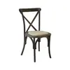 Suministro Transfronterizo de Sillas de Comedor con Textura de Madera Imitación para Uso Doméstico, Sillas de Comedor Sencillas, Sillas Portátiles de Mimbre con Cojín Temáticas para Restaurantes y Banquetes