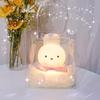Luz nocturna linda con apertura de regalo de mano promoción publicitaria pequeño regalo creativo práctico pequeño regalo jardín de infancia para toda la clase