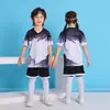Conjunto de Uniforme de Fútbol para Niños, Camiseta de Seda Helada de Secado Rápido, Versión Fanática de la Copa Mundial 2026, Uniforme de Fútbol Infantil de Exportación Transfronteriza