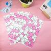 Versión coreana de bolsa de papel de osito de goma, linda bolsa de almacenamiento de dibujos animados, bolsa de regalo rosa para niña, bolsa de embalaje, accesorios para posar