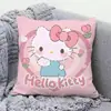 Almohada Hello Kitty Hallokitty Cojín Lindo de Dibujos Animados Corazón de Niña Cojín para Sala de Estar Sofá Oficina Almohada para Descanso de Almuerzo