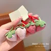 Gomas para el Pelo y Diademas de Fresa para Niñas, Nuevo Estilo Primavera 2026, Lindos y Dulces para Niñas Pequeñas, Alta Elasticidad, Suaves con el Cabello