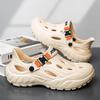 2025 Comercio Exterior Talla Grande Zapatos con Agujeros Sandalias de Verano para Hombre para Playa al Aire Libre Antideslizantes EVA Baotou Zapatos Transpirables para Vadear