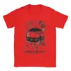 Camiseta Masculina Aliexpress Transfronteiriça Empresa Cápsula Nave Espacial Camiseta Engraçada Manga Curta Anime Deslumbrante