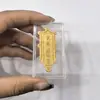 Pegatinas para Teléfono de Oro Puro 999: Princesa, Por Favor Hazte Rica, El Dinero Importa Más, Promoción de Transmisión en Vivo 2Mg Pequeños Regalos