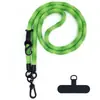 Goma para cordón de teléfono móvil de 10 mm de grosor, cuerda ajustable en diagonal, clip para teléfono móvil, cordón anti-pérdida, cordón para cuello