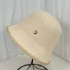 Chapéu de Pescador Estilo Coreano Estilo Fragrante Feminino Outono e Inverno Estilo Ocidental Versátil Chapéu Balde de Tricô para Rosto Pequeno Quente Borda de Couro Chapéu Bacia