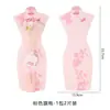 Bolsa Individual para el Día de la Madre Cheongsam Caja de Flores de Mano Bolsa para Empaquetar Ramo de Flores Floristería Souvenir Bolsa de Flores DIY Venta al por Mayor
