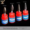 Arquivo rotativo de carboneto de águia dourada Cabeça de moagem de aço de tungstênio Cabeça de aço de tungstênio tipo cônico HL Cabeça de moagem de aço de tungstênio de liga de diamante