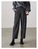 Versátil Para o Dia a Dia Feminino Nova Qualidade 2026 Casual Quente Calça Harem Lã Inverno Original Sarja Moda Espessada