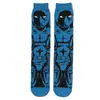 Calcetines Modernos de Algodón Peinado con Diseños de Dibujos Animados, Estilo Anime, Modelos de Primavera, Otoño e Invierno, Tallas Europeas y Americanas, Calcetines para Patineta, Media Pantorrilla, Absorbentes de Sudor