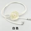Cortina de Flores Simple Transfronteriza Ins Celebridad de Internet Cuerda Ajustable Cortina de Gasa Recogida Almacenamiento Amarre Cordón