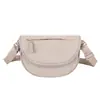 Bolso Bandolera Unisex de Moda y Tendencia 2026 Nuevo Color Sólido Simple Versátil Tela de Nylon Bolso de Hombro