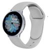 Adequado para Galaxy Active 2 Fivela Traseira Monocromática Pulseira de Silicone 18/20/22mm Fivela Interna Esportiva
