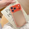 Diseño Simple en Forma de Corazón de Color Contrastante Estilo Coreano Adecuado para Funda de Teléfono iPhone 17 Pro Max, Apple 16 Ventana Grande, 15 Anticaídas