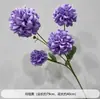 Flores Artificiales Moradas de Boda Elegante Boda Compromiso Banquete Montaje Techo del Salón de Bodas Decoración de Flores Artificiales Escenario Flores Guía de Camino