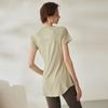 Tops Esportivos de Alta Qualidade, Roupas de Yoga Femininas de Manga Curta, Novas Camisetas Longas para Corrida, Fitness e Pilates para o Verão