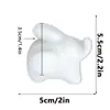 3DCT114 Imán Decorativo de Refrigerador 3D Elefante Pequeño Creativo Animal Colorido Magnético Cultural y Creativo Pegatina de Refrigerador DIY Decoración