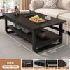 Mesa de Centro con Núcleo de Madera Maciza para Sala de Estar, Adecuada para Apartamentos Pequeños, Nuevo Modelo 2025, Mesa de Té Simple para Oficina, Mesa Lateral Simple para Sofá