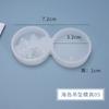 Yu Meiren diy cristal gota molde Ilha Ilha criativa escada campo redondo gota molde de silicone atacado