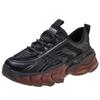Zapatos Nuevos para Papá de Primavera Temprana 2025 para Mujer Ins Suela Gruesa Versátiles Suela de Gel Casual Forrados de Felpa Estación Europea Zapatos Inteligentes