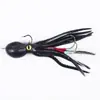 Venta al por mayor del fabricante Cebo de calamar plomado con doble anzuelo 21G/11Cm Pesca en el mar Pesca desde embarcación Cebo artificial simulado Cebo blando para aguas profundas