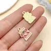 50 Sobres de Cartas Serie Día de las Madres, Flores, Colgantes de Corazón, Aretes DIY, Pulseras, Paquete de Materiales para Accesorios