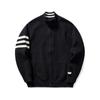 Chaqueta de Punto de Color Contrastante a Rayas de Moda Modemaike para Hombre 2025 Otoño Cuello Alto Suéter Chaqueta para Hombre 20532