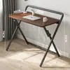 Mesa dobrável, mesa de computador para estudantes, adequada para casas pequenas, mesa de cabeceira, mesa pequena para dormitórios escolares, mesa de estudo simples