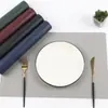 Nordic Ios Retangular 45X30 Jogo Americano de Couro Jogo de Mesa de Couro Jogo de Mesa para Louças de Couro Resistente ao Desgaste à Prova de Óleo Isolante de Calor